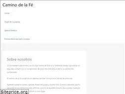 Sites similar to caminodelafe.com
