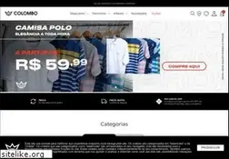 Sites similar to camisariacolombo.com.br