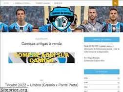 Sites similar to camisasdogremio.net