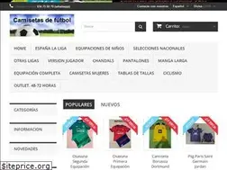 Sites similar to camisetasdefutbol.org