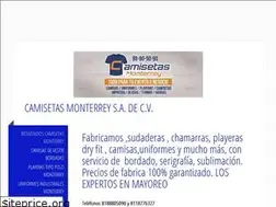 Sites similar to camisetasmonterrey.com.mx