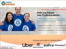 Sites similar to camisetasrapido.com.br