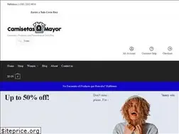 Sites similar to camisetasxmayor.com