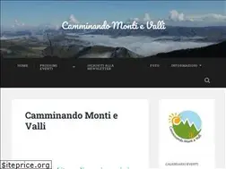 Sites similar to camminandomontievalli.it