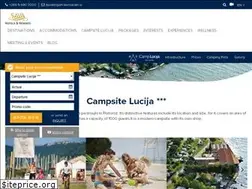 Sites similar to camp-lucija.si