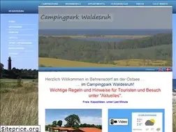 Sites similar to camp-waldesruh.de