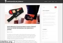 Sites similar to campagnadelmillennio.it