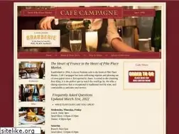 Sites similar to campagnerestaurant.com
