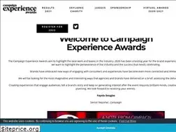 Sites similar to campaignexperienceawards.com