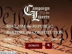 Sites similar to campaignforliberty.com
