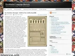 Sites similar to campaignrhetoric.wordpress.com