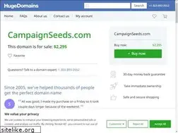 Sites similar to campaignseeds.com