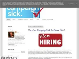 Sites similar to campaignsick.blogspot.com