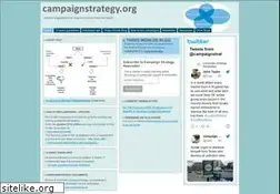 Sites similar to campaignstrategy.org