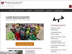 Sites similar to campbackcountry.org
