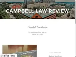 Sites similar to campbelllawreview.com