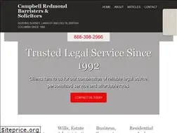 Sites similar to campbellredmond.com