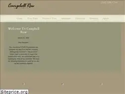 Sites similar to campbellrow.com