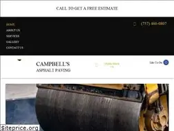 Sites similar to campbellsasphaltpaving.com