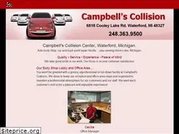 Sites similar to campbellscollision.com