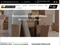 Sites similar to campbelltownremovals.com.au