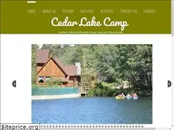 Sites similar to campcedarlake.com