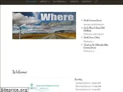 Sites similar to campcreekbaptist.com