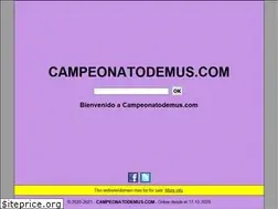 Sites similar to campeonatodemus.com