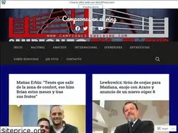 Sites similar to campeonesenelring.wordpress.com