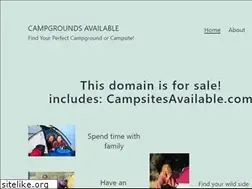 Sites similar to campgroundsavailable.com