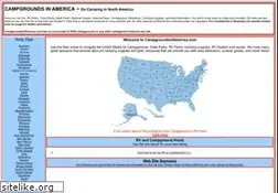 Sites similar to campgroundsofamerica.com