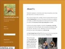 Sites similar to camphuntingdog.com
