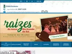 Sites similar to campinadasmissoes.rs.gov.br