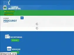 Sites similar to campinagrandedosul.pr.gov.br