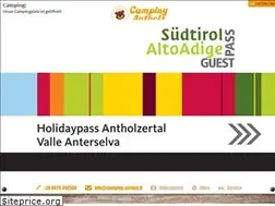 Sites similar to camping-antholz.it