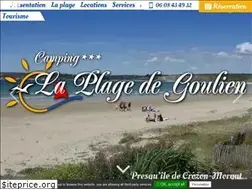 Sites similar to camping-crozon-laplagedegoulien.com