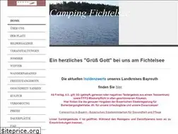 Sites similar to camping-fichtelsee.de