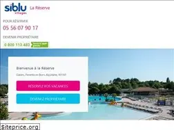 Sites similar to camping-la-reserve.fr