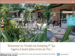 Sites similar to camping-lescypres85.com