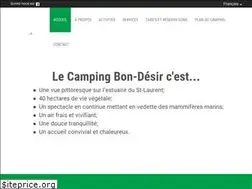 Sites similar to campingbondesir.com