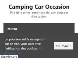 Sites similar to campingcar-occasion.net