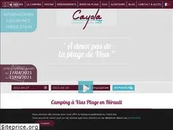 Sites similar to campingcayola.fr