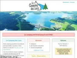 Sites similar to campingdeslacs.be