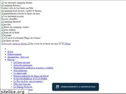Sites similar to campingfautais.com