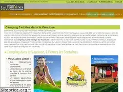 Sites similar to campingfontaines.com