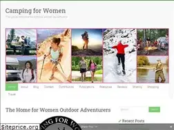 Sites similar to campingforwomen.com