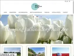 Sites similar to campingjulianadorpaanzee.com