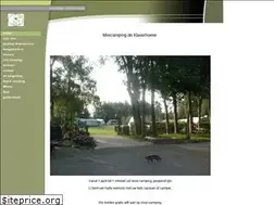 Sites similar to campingklaverhoeve.com