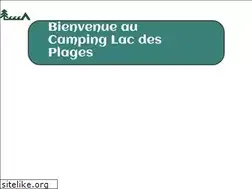 Sites similar to campinglacdesplages.com