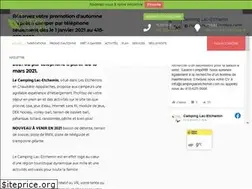 Sites similar to campinglacetchemin.com